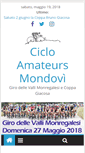 Mobile Screenshot of cicloamateurs.it